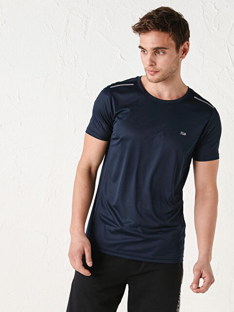 XSIDE ACTIVE T-shirt de sport actif à manches courtes et col rond pour hommes - S15743Z8-HRC