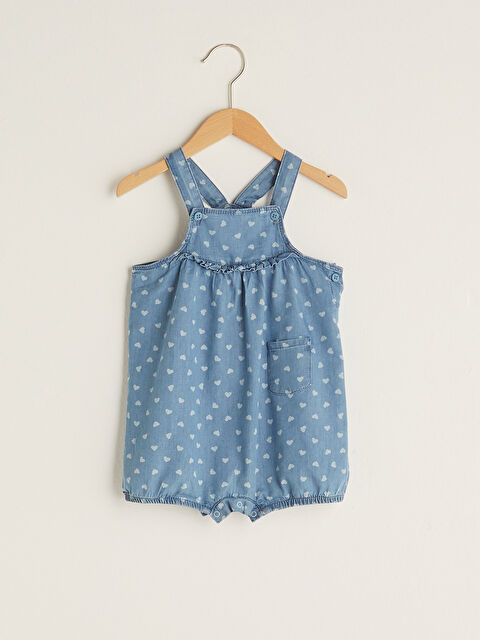 LCW baby Printed Cotton Baby Girl Jumpsuit - S16772Z1-LU7