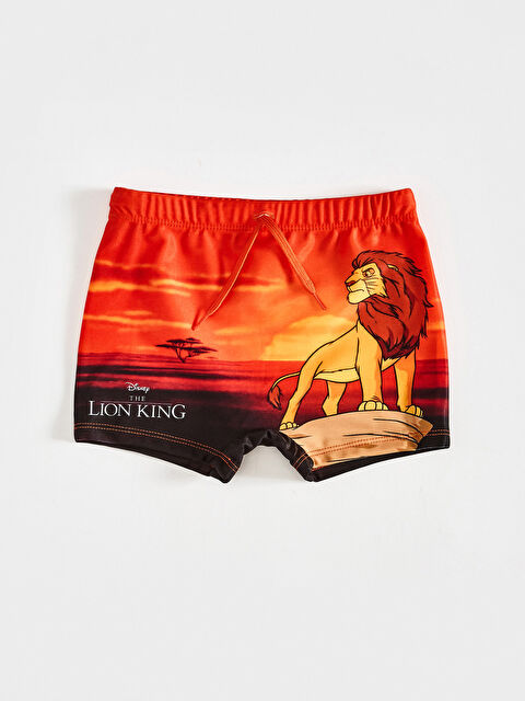 LCW Kids Boy's Lion King Printed Boxer Swimsuit - S17198Z4-LTQ