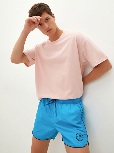 XSIDE Short Printed Men's Swimming Shorts - S18838Z8-GVU