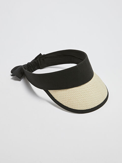 LCW ACCESSORIES Girl Straw Visor Hat - S18871Z4-FT0