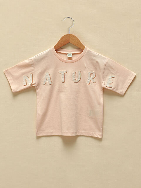 LCW baby Embroidered Crew Neck Short Sleeve Baby Boy T-Shirt - S1AA74Z1-FTX