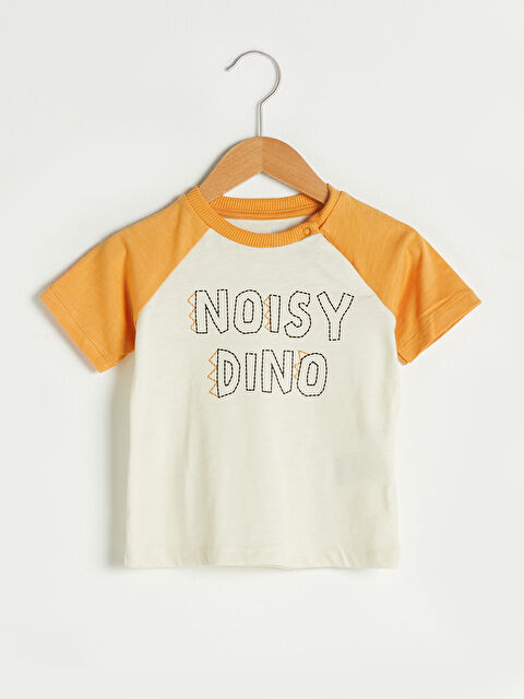 LCW baby Beba dječak BEŽ Majica kratkih rukava - S1AE68Z1-FEJ