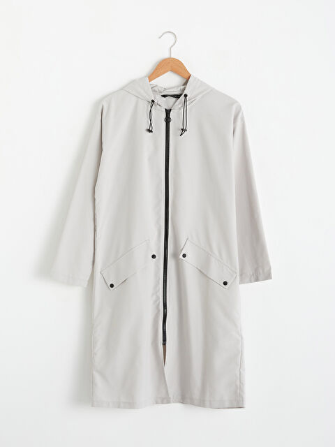 LCW Modest Oversize Hooded Tunic - S1BI14Z8-RGC