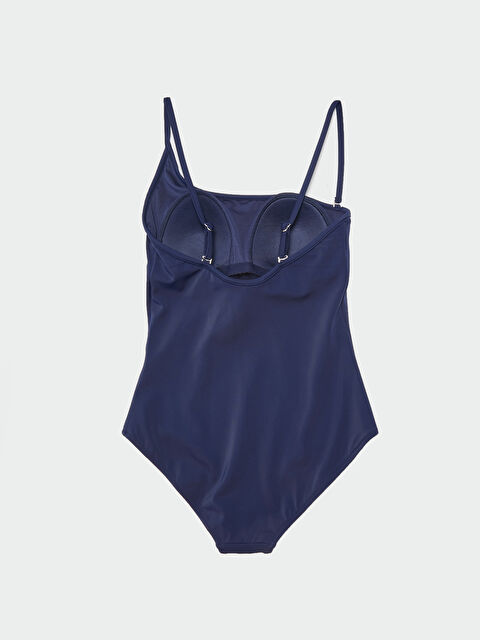 LCW DREAM Women's Thin Strap Straight Swimsuit -S1CM53Z8-DR6