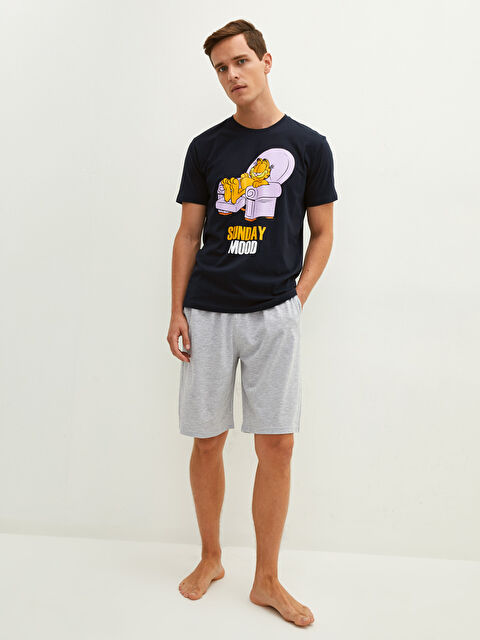 LC WAIKIKI Ensemble pyjama court pour Hommes à coupe régulière - S1FT81Z8-LAL