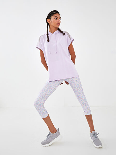 XSIDE ACTIVE Спортивные леггинсы с узором и эластичным поясом для женщин - S1KG42Z8-LSC