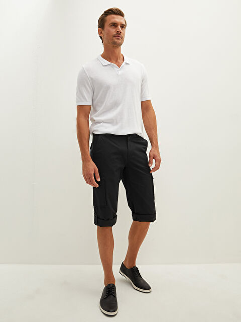 LCWAIKIKI Classic شورت كارغو عادي للرجال - S1L850Z8-CVL