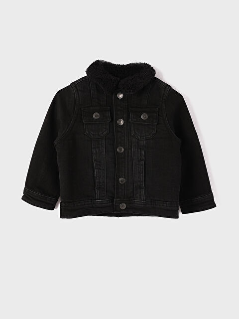 LCW baby Long Sleeve Basic Baby Boy Jean Jacket