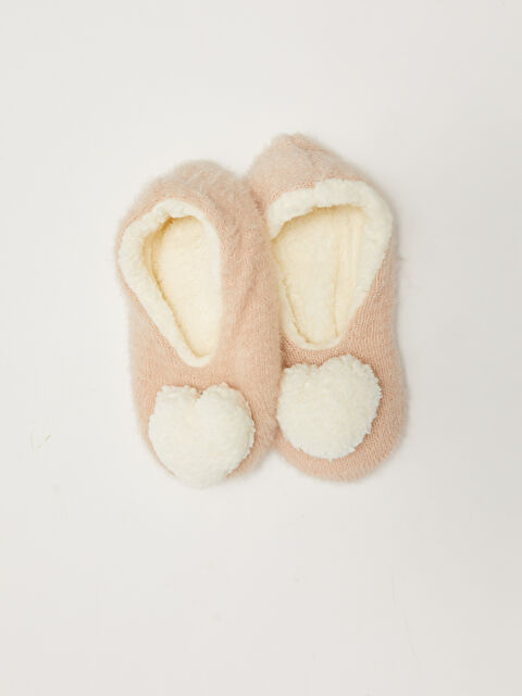 LCW Kids Applique Detailed Girl's Home Socks - W13568Z4-G0U