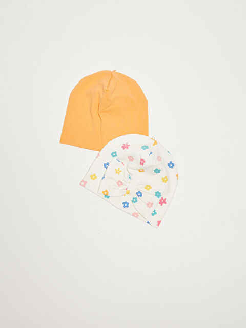 LCW baby 2-pack Baby Girl's Cotton Beret - W14865Z1-LRA