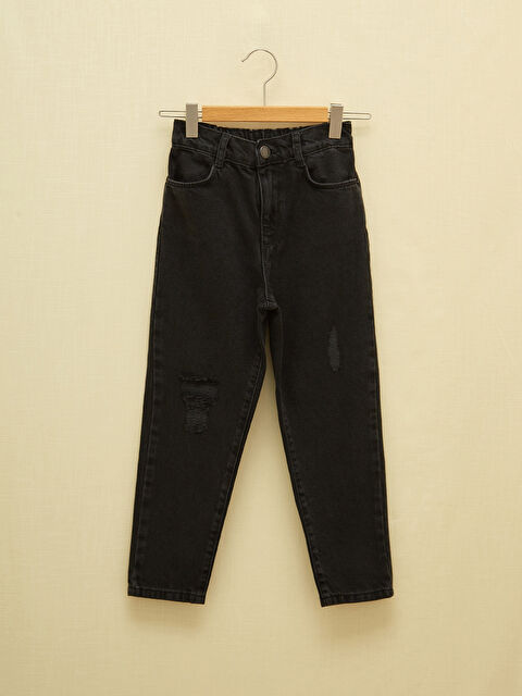 LCW Kids Jean NOIR Fille - W17789Z4-326