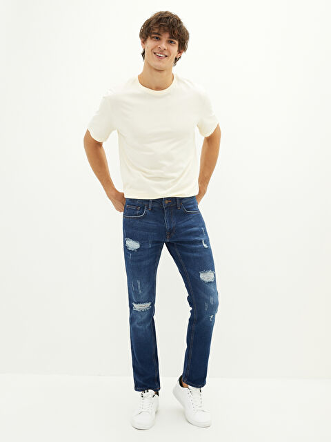 LCW Jeans 750 Slim Fit Erkek Jean Pantolon - W18580Z8-309