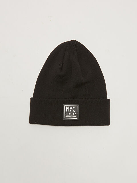 LCW ACCESSORIES Etiket Baskılı Erkek Çocuk Triko Bere - W1BQ25Z4-E0N