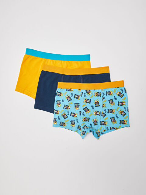 LCW Kids Printed Cotton Boy Boxer 3-Pack - W1BV50Z4-LQQ