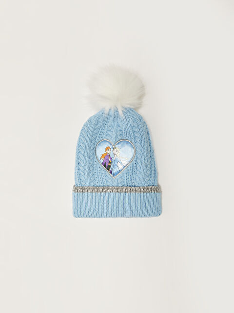 LCW ACCESSORIES Frozen Lisanslı Kız Çocuk Triko Bere - W1CG20Z4-UDA