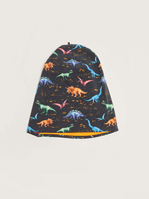 LCW ACCESSORIES Dinosaur Printed Boy Beret - W1CM76Z4-HFK