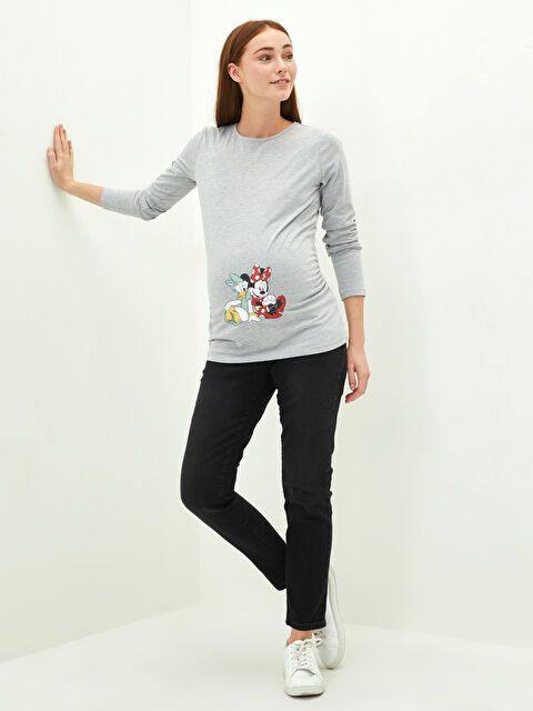 LCWAIKIKI Maternity Karın Panelli Slim Mom Cep Detaylı Hamile Rodeo Jean Pantolon - W1DT00Z8-326