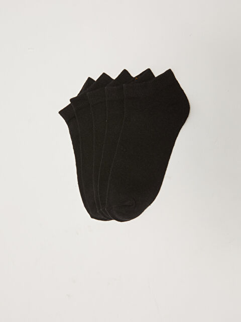 LCW DREAM Kadın Düz Patik Çorap 5'li - W1G634Z8-J0F
