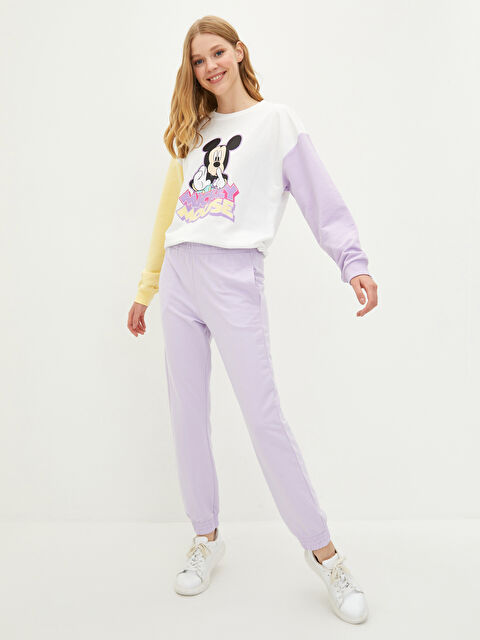 LCW Vision ელასტიური წელი რეგულარული ჯიბის დეტალები ქალებისთვის ჯოგერ სპორტული შარვალი - W1HR69Z8-G0W