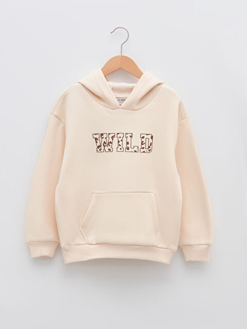 ◆24SS VENHIT FLUFFY スウェット/4色◆ LCW Kids Hooded Printed Long Sleeve Girls' Sweatshirt