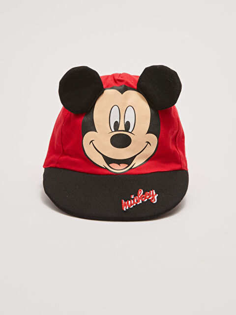 LCW baby Mickey Mouse Baskılı Erkek Bebek Şapka - S20230Z1-HPF