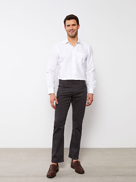 LCWAIKIKI Classic Normal Fit Gabardine Men's Chino Trousers - S20669Z8-S2L