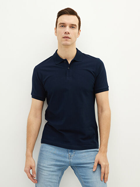 LCWAIKIKI Classic Polo Neck Short Sleeve Pique Men's T-Shirt - S20841Z8-RFH