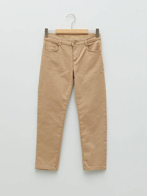 LCW Kids Slim Fit Gabardine Boy Trousers - S20894Z4-FM0
