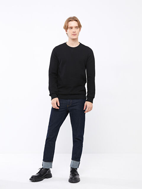 LCWAIKIKI Basic Crew Neck Long Sleeve Men's Sweatshirt - S20908Z8-CVL