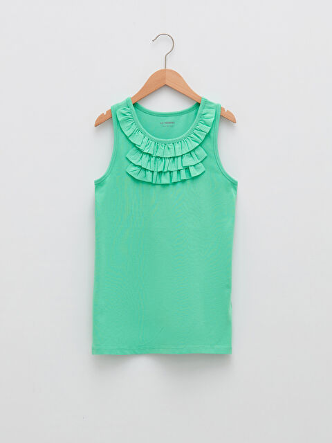LCW Kids Crew Neck Basic Girls' Tank Top - S21739Z4-G8U