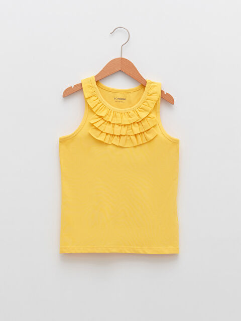 LCW Kids تانك توب أساسي برقبة دائرية للبنات - S21739Z4-FYP