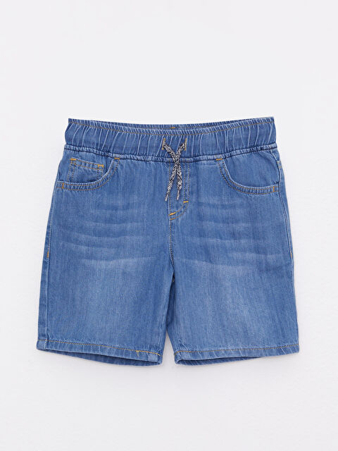 LCW Kids شورت دينيم بخصر مرن للأولاد - S22065Z4-507