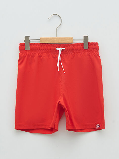 LCW Kids Beli Lastikli Basic Erkek Çocuk Deniz Şortu
