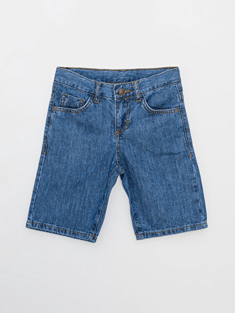 LCW Kids Basic Boys' Denim Shorts - S22290Z4-507