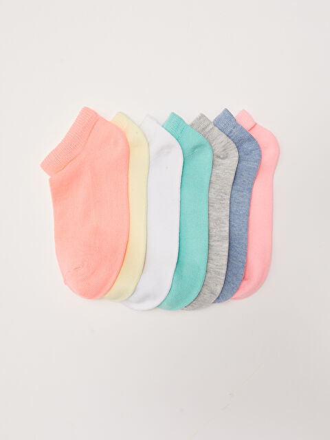 LCW Kids Șosete Sport Scurte Simple Fete, Pachet de 7 - S22380Z4-J3B