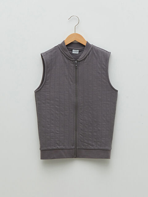 LCW Kids فيست أولاد ياقة قمع سادة - S23144Z4-GXN