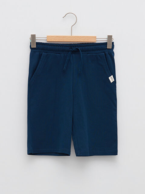LCW Kids Elasticated Waist Basic Boys' Shorts - S23244Z4-JC7