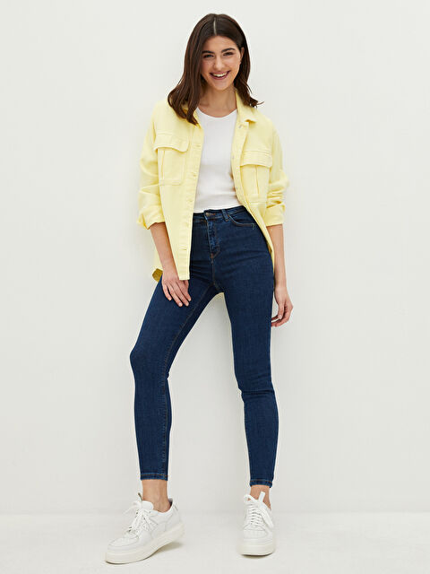 LCW Jeans High Waisted Jupiter Super Skinny Fit Women's Jeans - S23452Z8-309