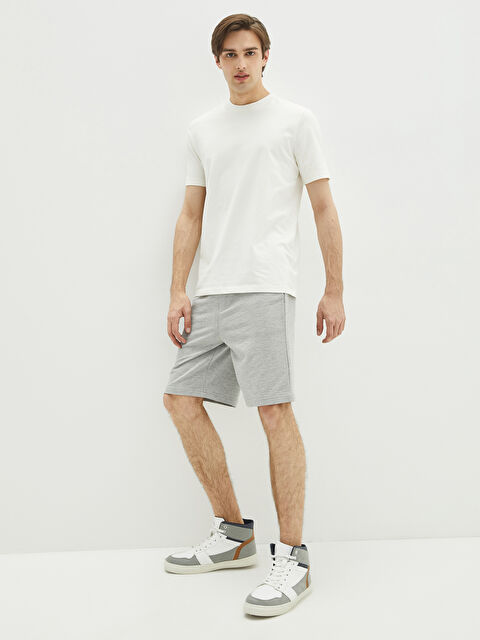 XSIDE Standard Pattern Knitted Men's Shorts - S23456Z8-LAL