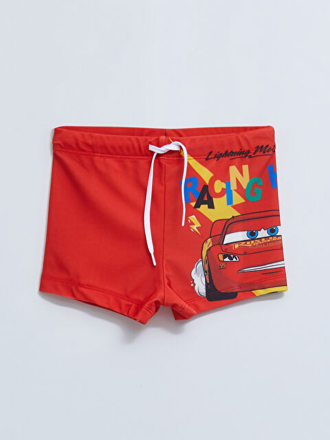 LCW Kids بوكسر سباحة للأولاد مطبوع ترولي بخصر مطاطي سريع الجفاف - S24214Z4-HBH