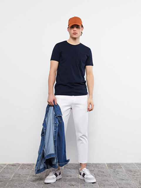 XSIDE Crew Neck Jersey Men's T-Shirt - S24337Z8-HRZ