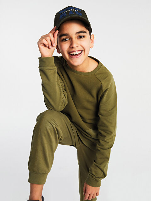 LCW Kids بنطلون رياضي بسيط للأولاد بخصر مرن - S24560Z4-JNN