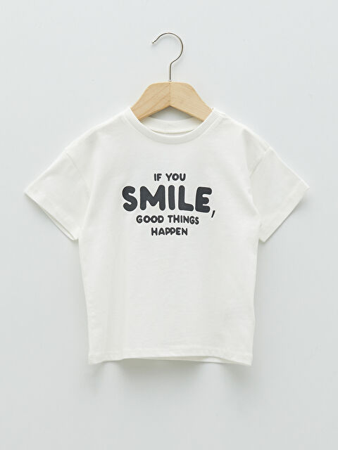 LCW baby T-shirt bébé garçon imprimé à manches courtes et col rond - S24941Z1-FDU