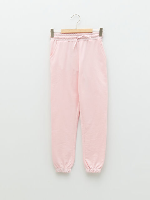 LCW Kids بنطلون رياضي للبنات بخصر مرن بسيط - S25275Z4-G0G