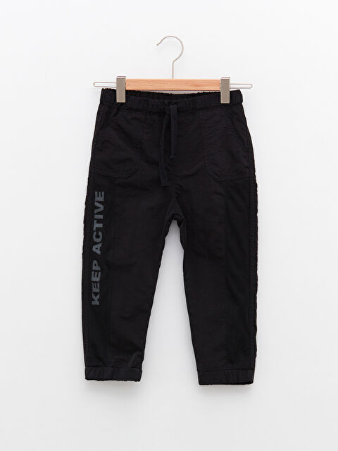 LCW baby بنطلون رياضي مطبوع بخصر مرن للأولاد الرضع - S26714Z1-CVL