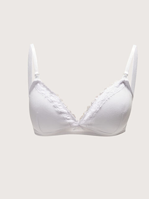 LCW DREAM Balensiz Dolgusuz Dantelli Emzirme Sütyeni