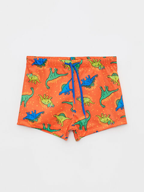 LCW Kids Printed Quick Drying Boy's Boxer Swimwear - S27578Z4-LSM