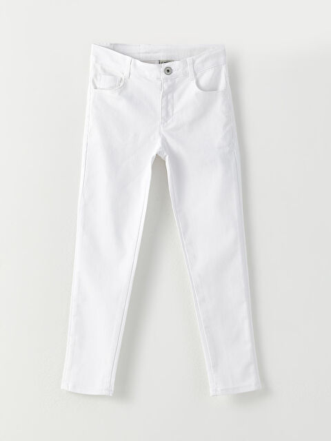 LCW Kids Super Skinny Fit Basic Gabardine Boy Trousers - S27967Z4-R9K