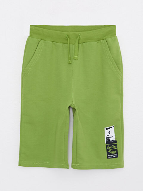 LCW Kids Elastic Waist Printed Boys' Roller - S29065Z4-GNX